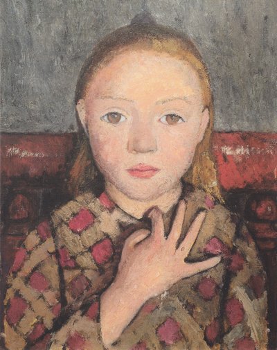 Portrait de fille - Paula Modersohn Becker